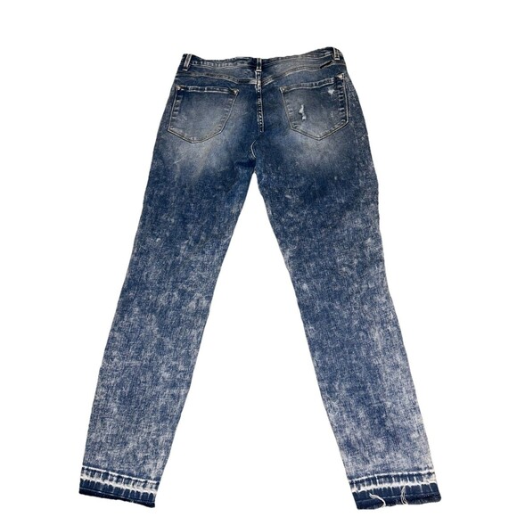 KanCan Womens Skinny Jeans Distressed Button Fly High Waisted 31‎ - Picture 6 of 6